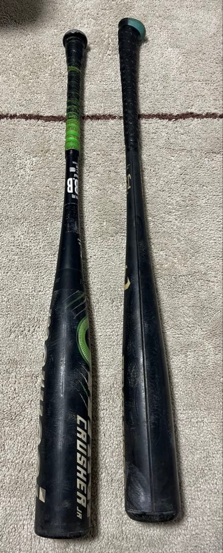 ①ワニクラ78cm、②ミツワタイガー80cm 計2本セット