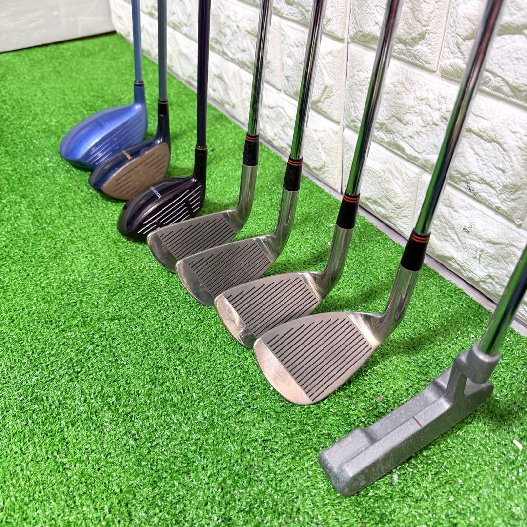 ゴルフセット　レディース　Mizuno paradiso ラウンド仕様　すぐ使用