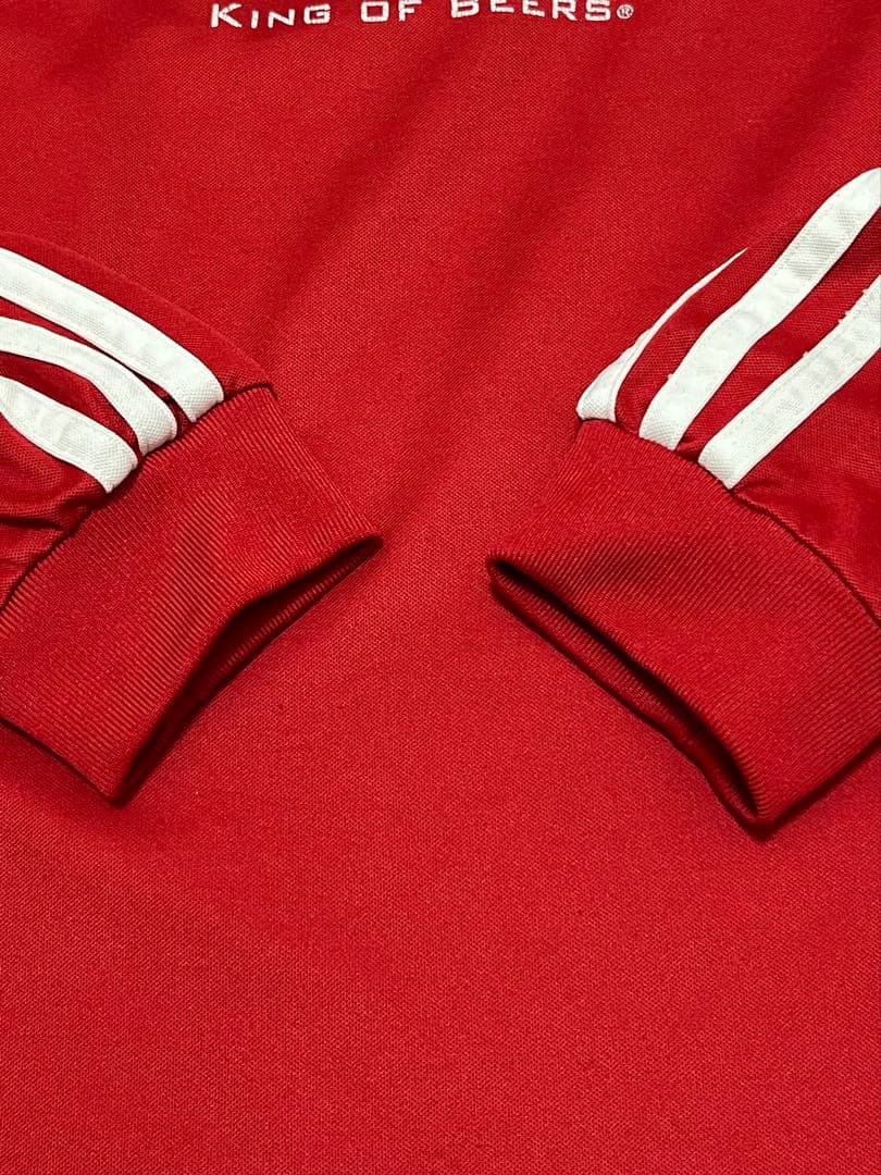 00s adidas FCP Budweiser サッカーシャツ レッド　M