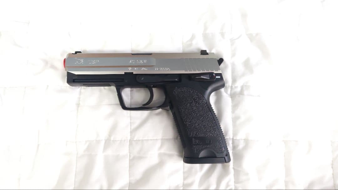H&K USP 電動ガン シルバー/ブラック