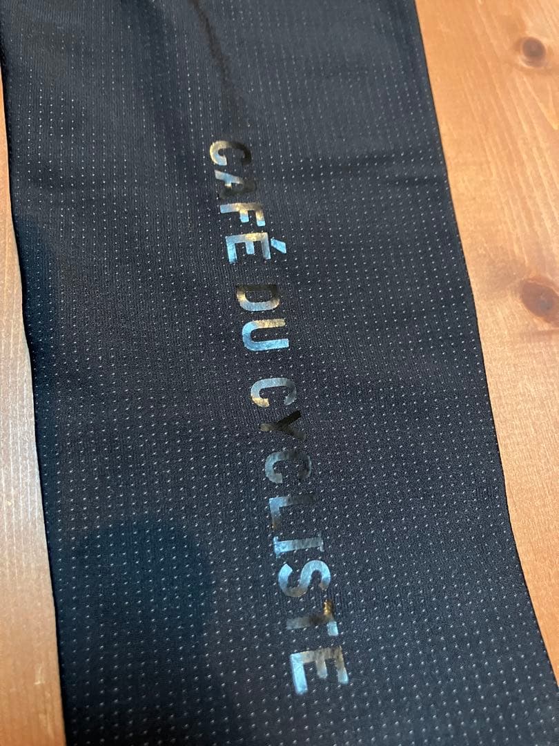 CAFÉ DU CYCLISTE ブラックレッグウォーマー