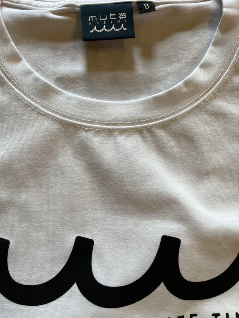 Muta MARINE EVEN ホワイト Tシャツ 72 サイズ8 2xl