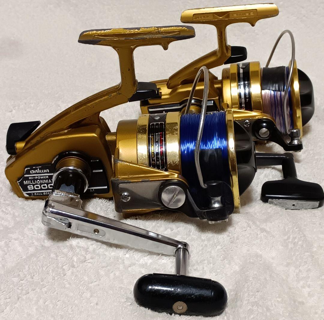 ダイワミリオンマックス9000&GS-6ゴールデンリールまとめて2台