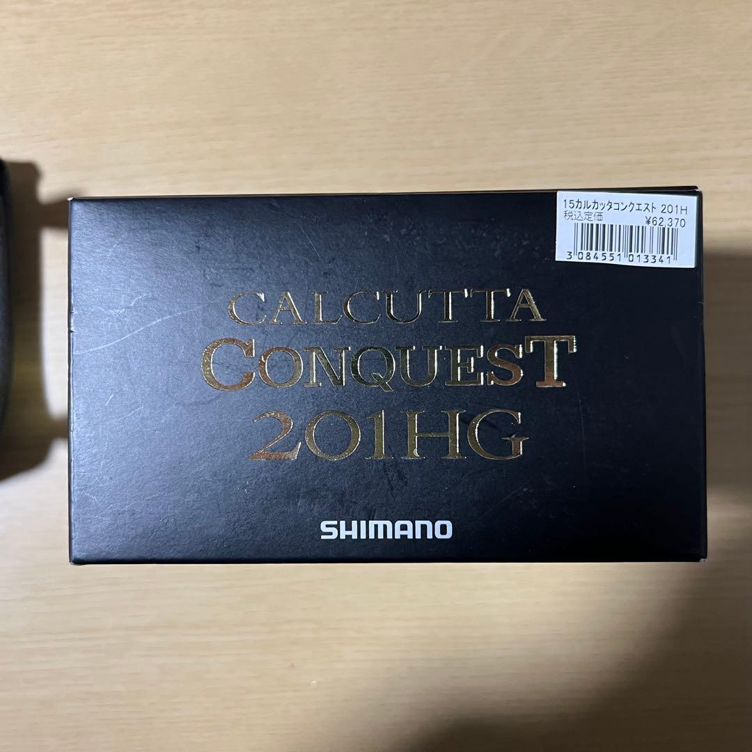 【美品】SHIMANO 15CALCUTTA CONQUEST 201HG