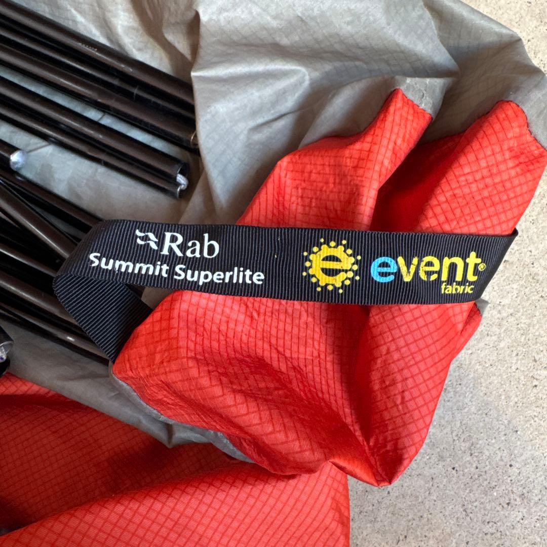 テント・タープ Rab Summit superlite Bivy event