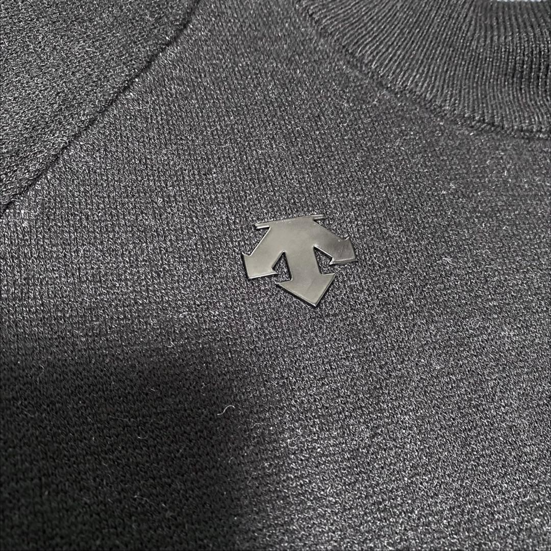 美品！　DESCENT GOLF ロゴスリーブ　ニット　XO
