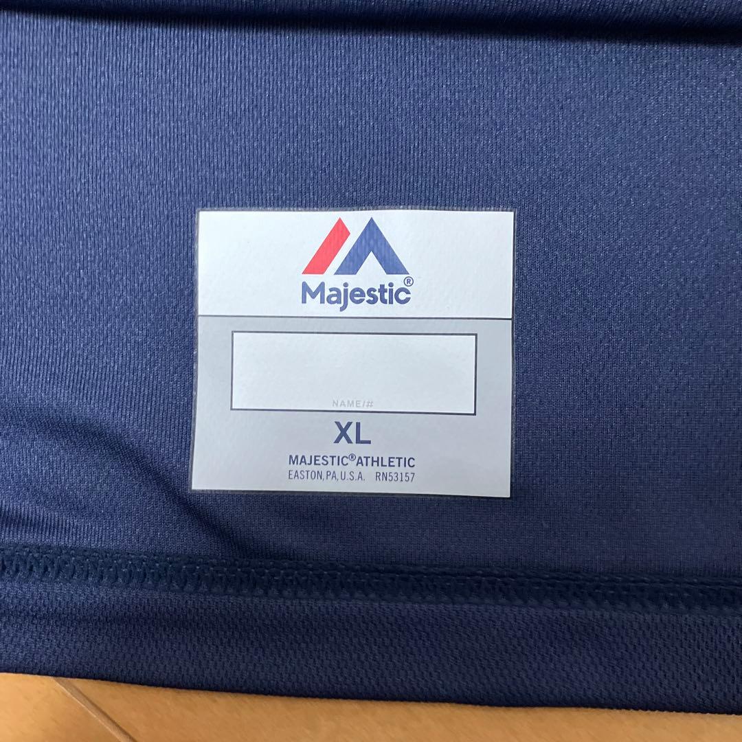Majestic ヤクルト ユニフォーム XL バッティングジャージ