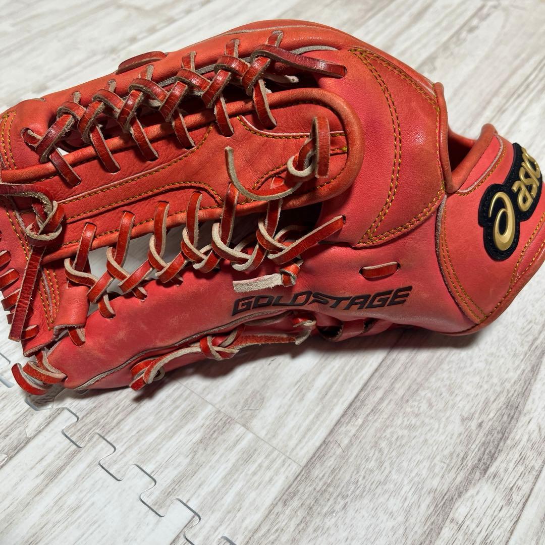 アシックス 限定　ゴールドステージ スピードテック　軟式グローブ　野球　左投げ用