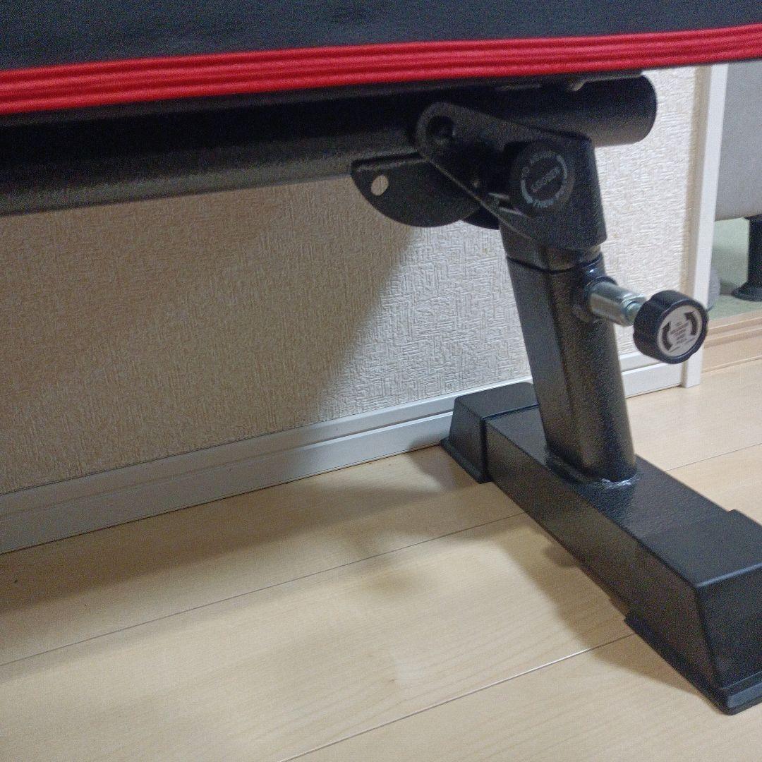 美品　フラットベンチ トレーニングベンチ　折りたたみ式