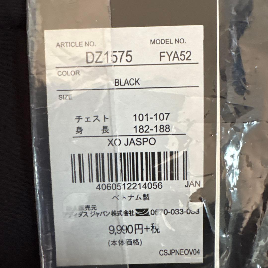 新品adidas ブラック ジャケット FYA52 XO