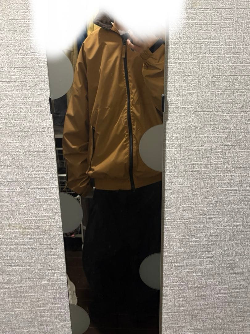 Mahf フード付きブラウンジャケット Lサイズ