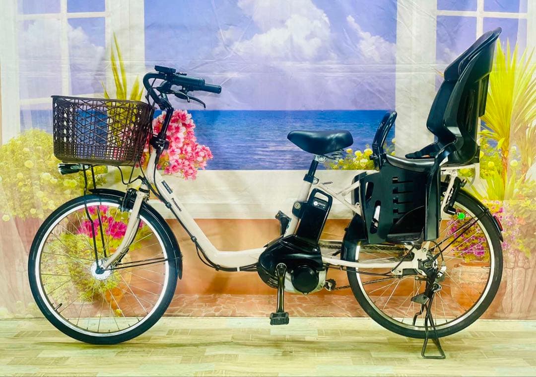 22インチ！ギュット⭐️12AHパナソニック子供乗せ電動アシスト自転車Y3118