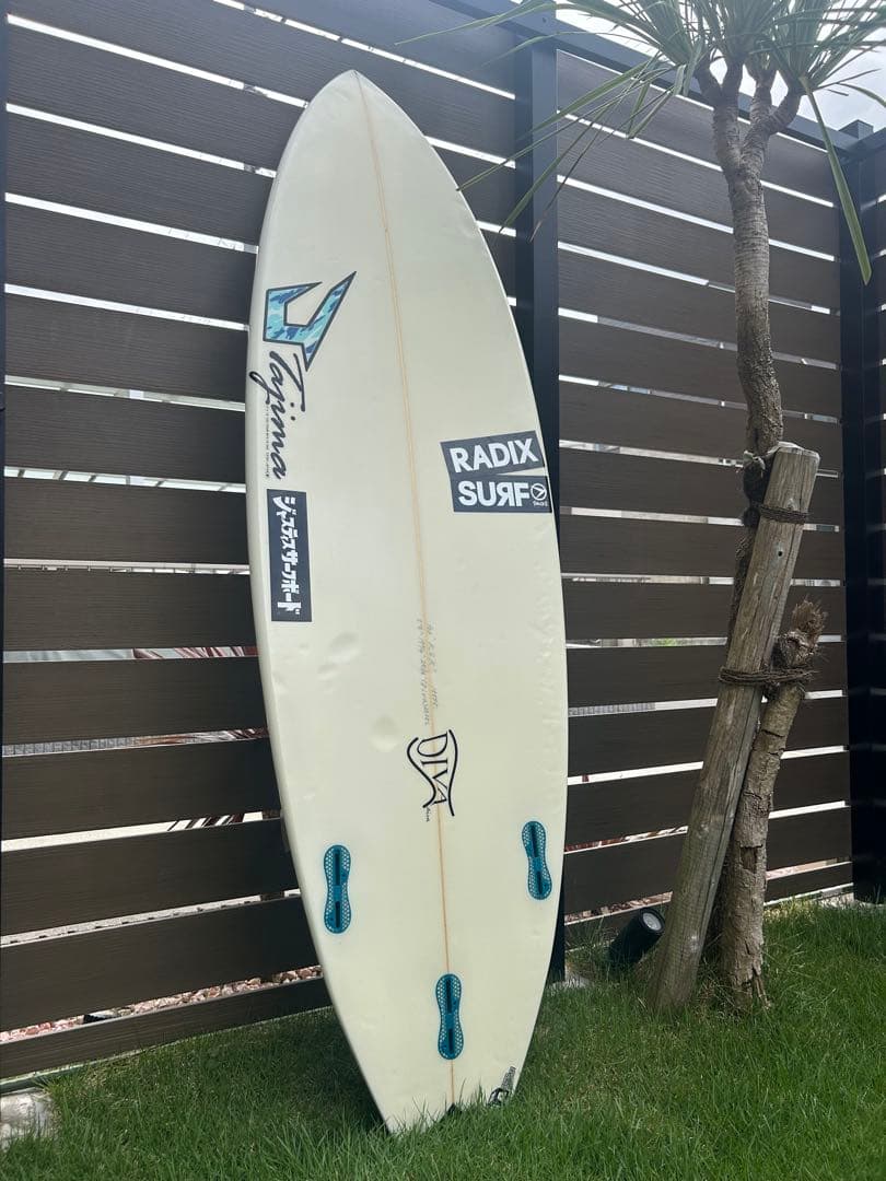 【送料込】JUSTICE Diva 5’8” ジャスティス サーフボード