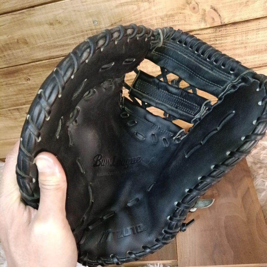 美品 Mizuno ファーストミット 左投げ 軟式用 buw league