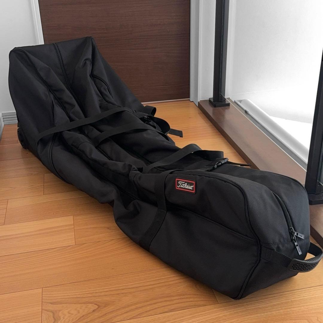【美品✨】タイトリスト プレーヤーズ トラベル キャリー付カバー