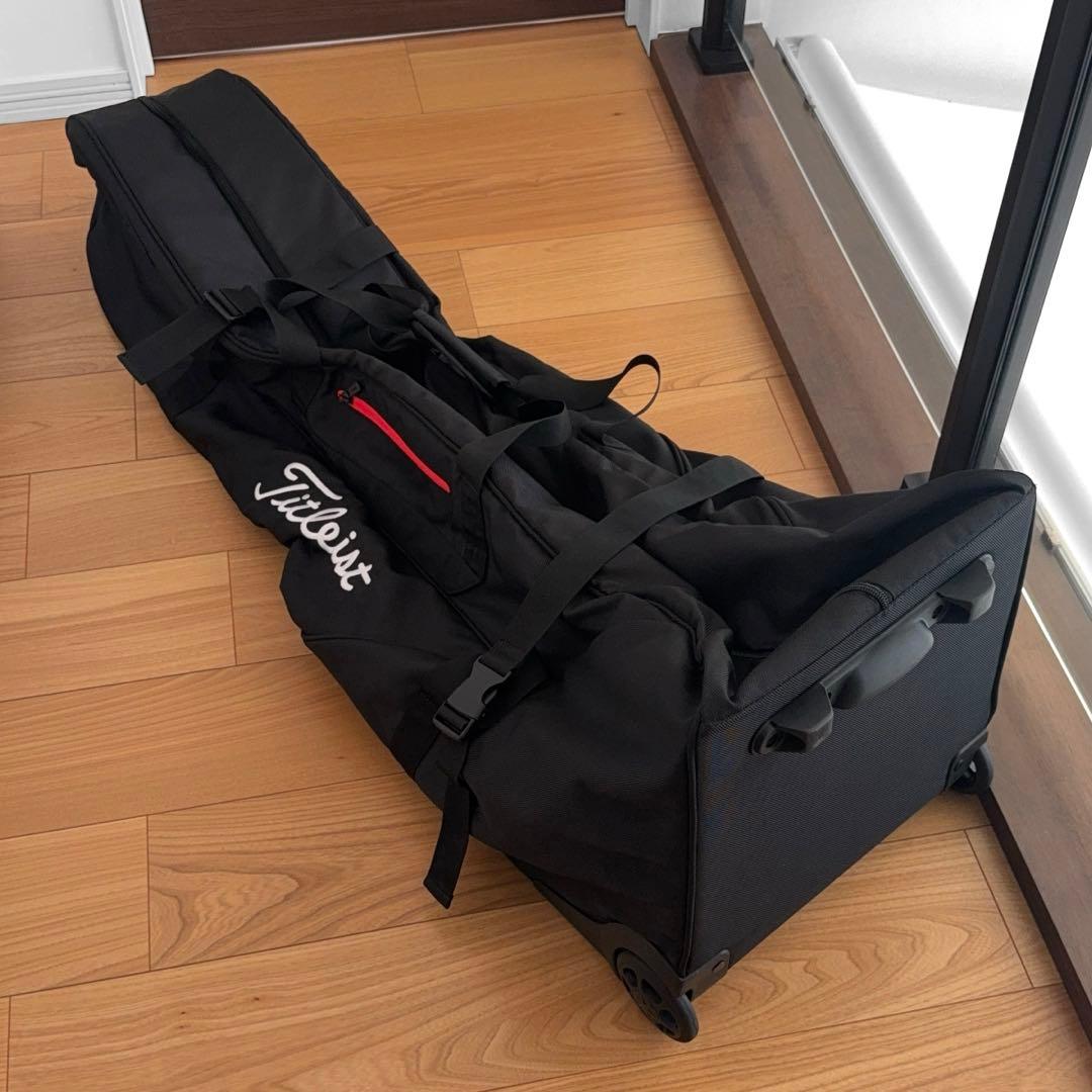 【美品✨】タイトリスト プレーヤーズ トラベル キャリー付カバー