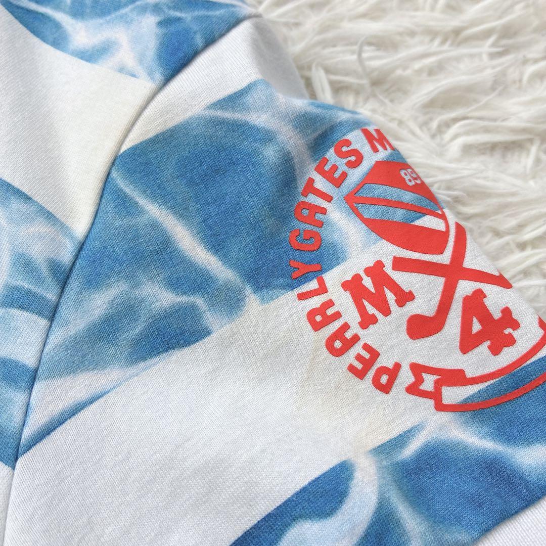 パーリーゲイツ ゴルフセット ボタンロゴ刺繍 ポロシャツ スカート ストライプ