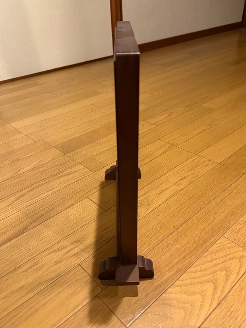 衝立　虎と滝