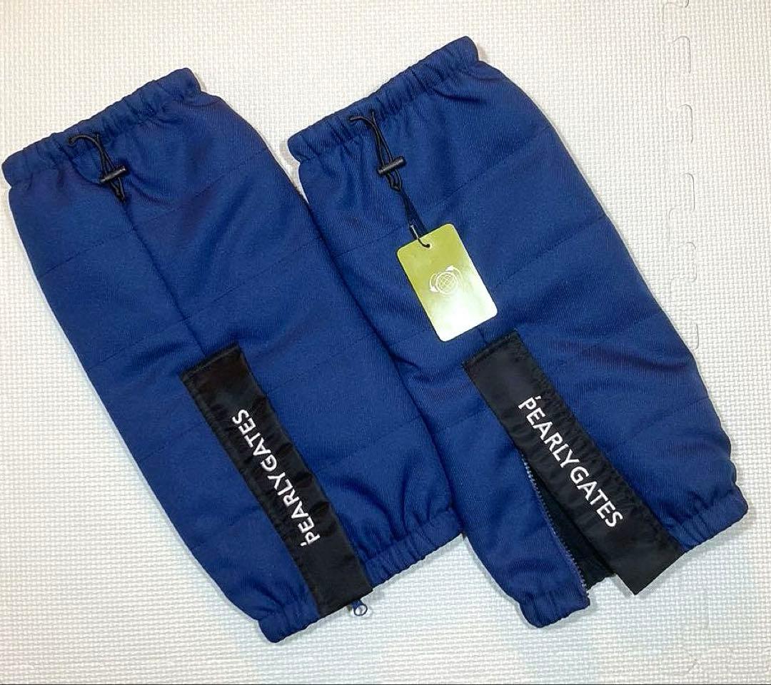 パーリーゲイツ 裏フリースレッグウォーマー（NAVY／UNISEX／FR）