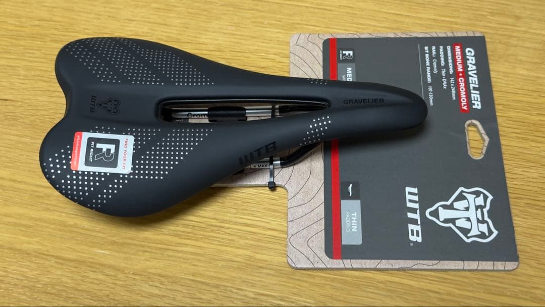 未使用 新品　WTB Gravelier Cromoly グラベリエ サドル