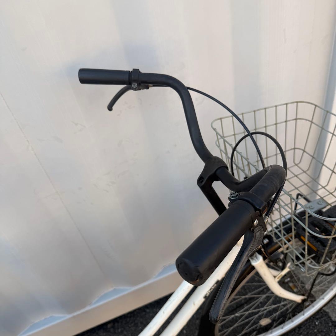 【都内/千葉市引取】ママチャリ 26インチ自転車 鍵/カゴ/ライト付
