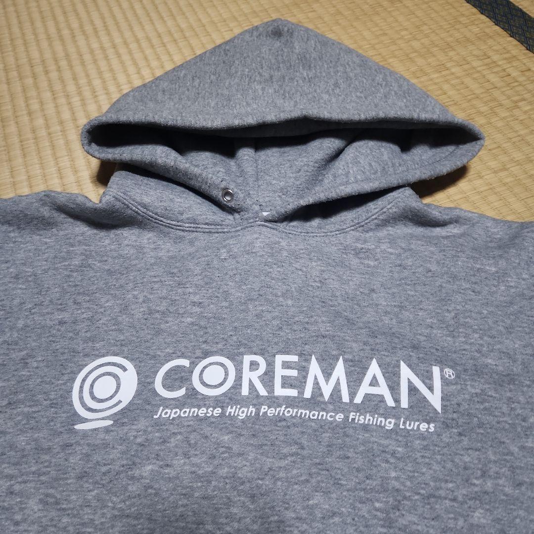 COREMAN ロゴパーカー　グレー　XL 2023年限定デザイン