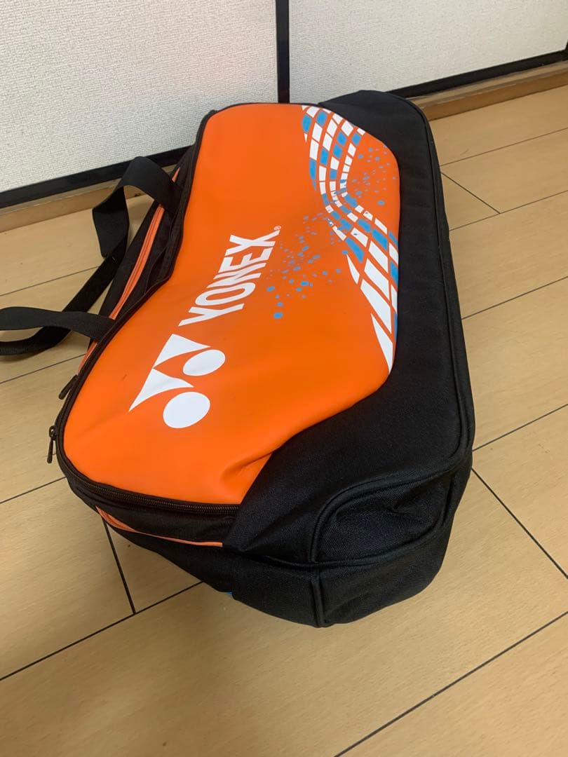 YONEX バドミントンバッグ オレンジ