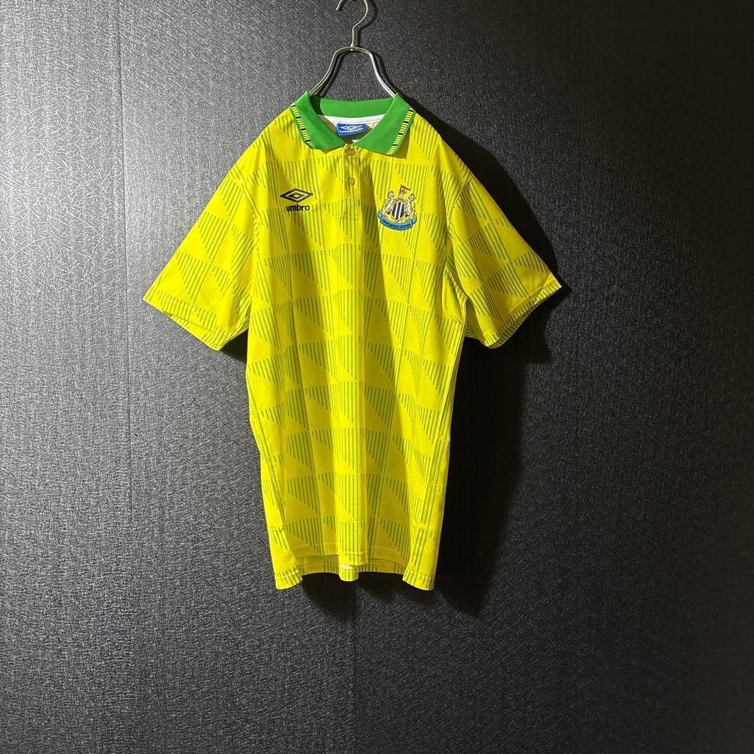 【★ニューカッスル】アンブロ 古着 サッカー ユニフォーム 90年 XL 希少