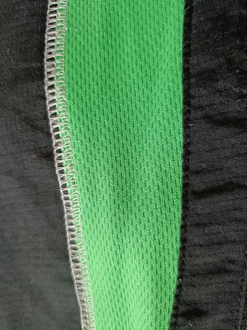 ★激レア☆　90S　NIKE XL ピステパンツ ブラック/グリーン　ナイキ