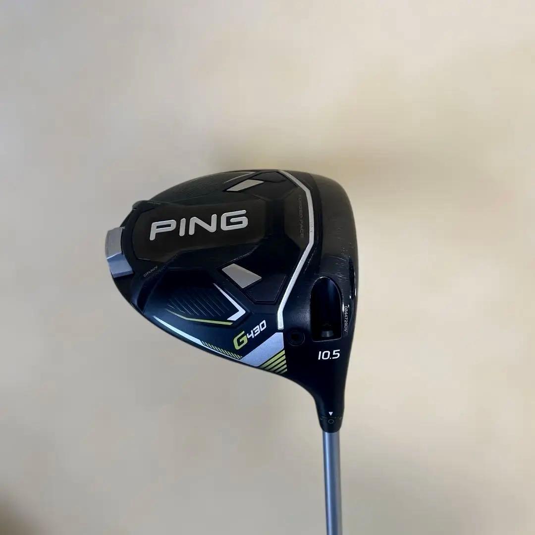 【美品】PING G430 HL MAX ドライバー 10.5度 純正NX45