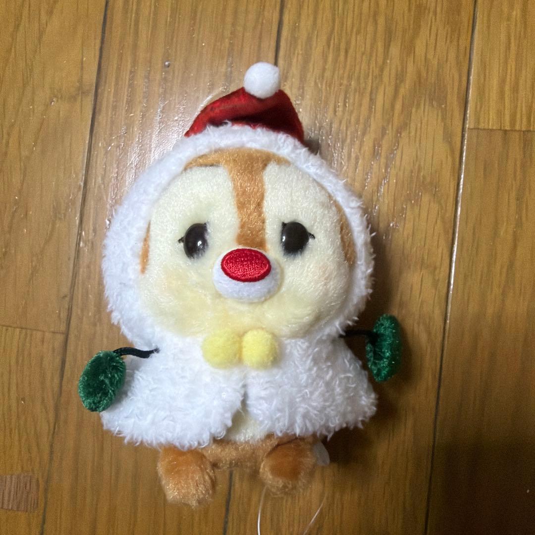うるぽちゃん　チップとデール　ディズニーストア　クリスマス　雪だるま　チデ