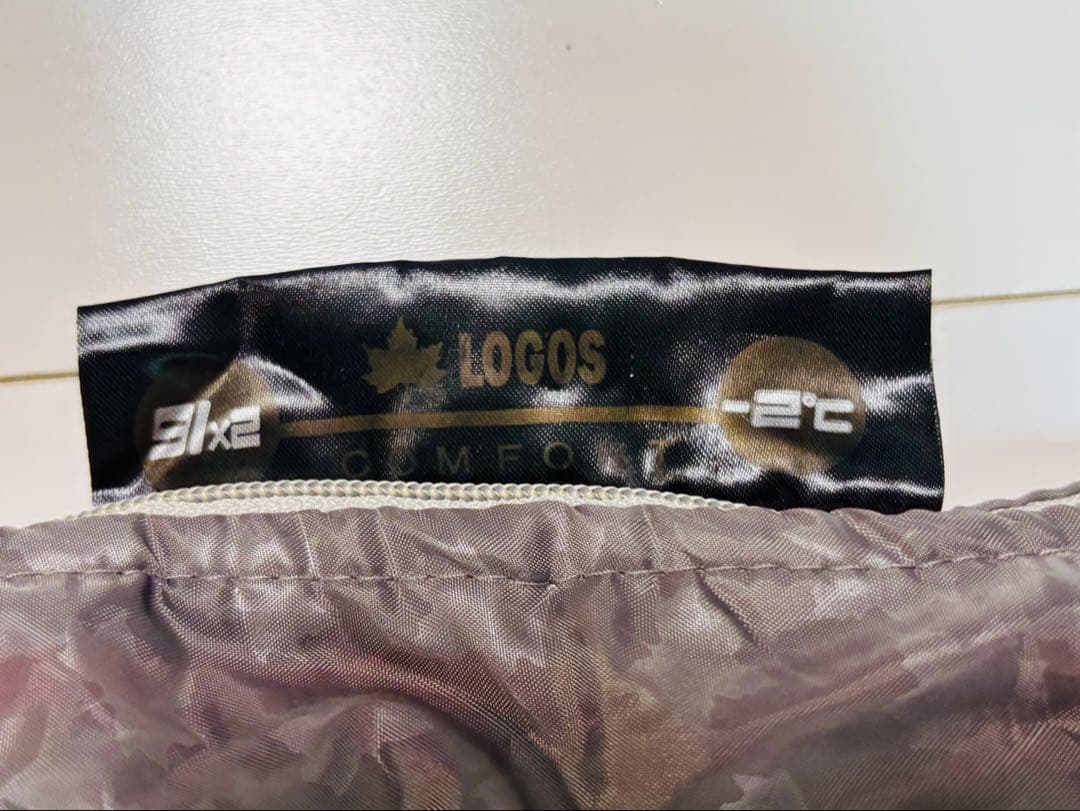 LOGOS ミニバンぴったり寝袋・-2