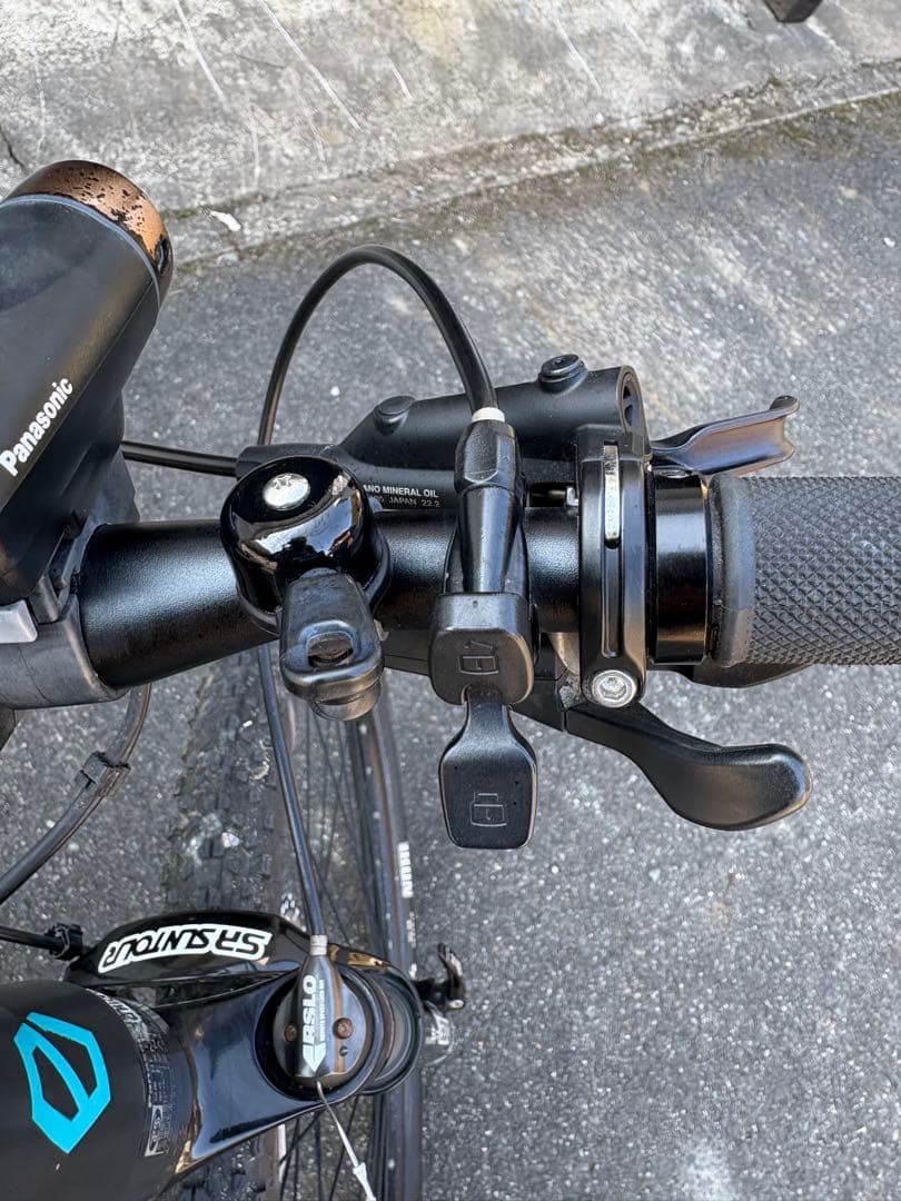 電動アシスト自転車 スポーツタイプ ブラック/ブルー