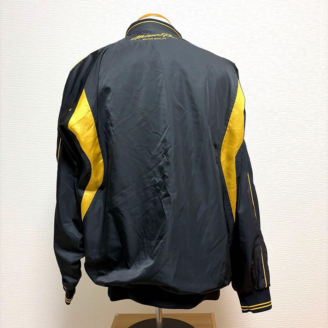 【Mizuno Pro】サイズXO 裏起毛　ナイロン　ハーフジップ