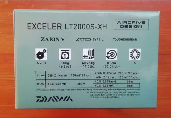 US DAIWA EXCELER LT 2000S-XH エクセラー ダイワ