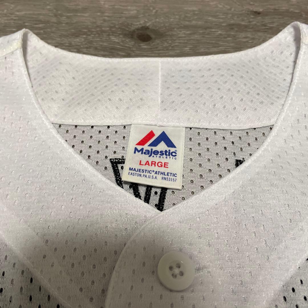 極美品Majestic MLB NY SUBWAY SERIES Jersey白
