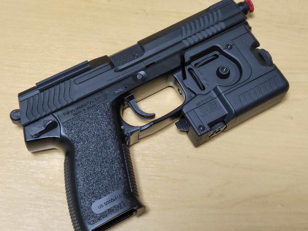 東京マルイ　固定スライドガスガン ソーコム Mk23　オプション付き