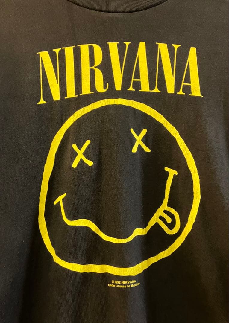 【【最終SALE】当時90s】NIRVANAカートコバーン ニルバーナTシャツ