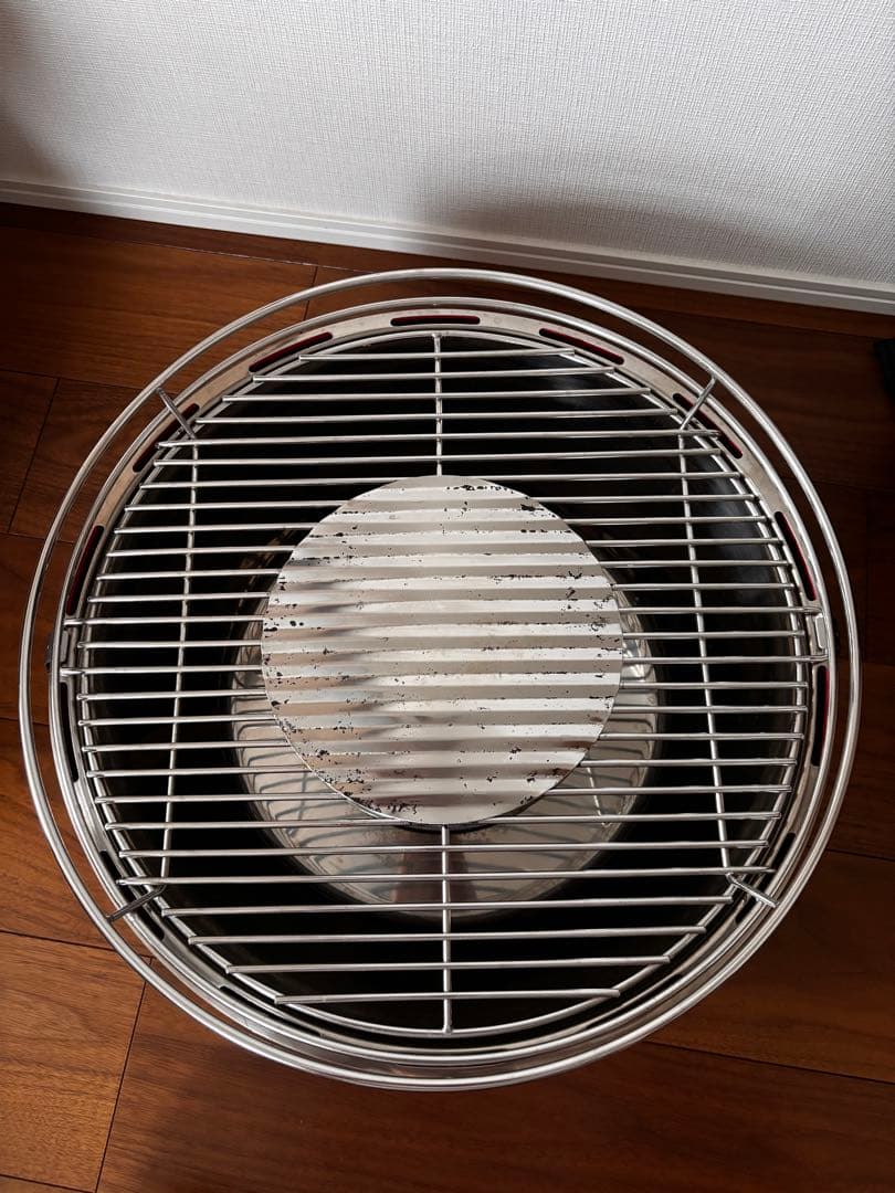 LOTUS GRILL (ロータスグリル) XL レッド　専用木炭付き