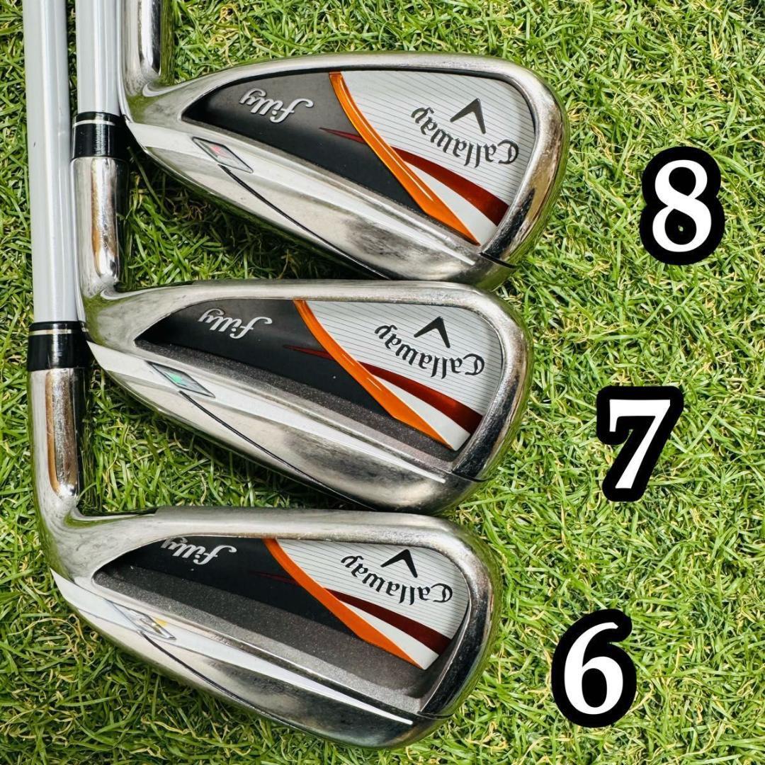 【良品】初級者 キャロウェイ フィリー メンズアイアンセット 6本 A