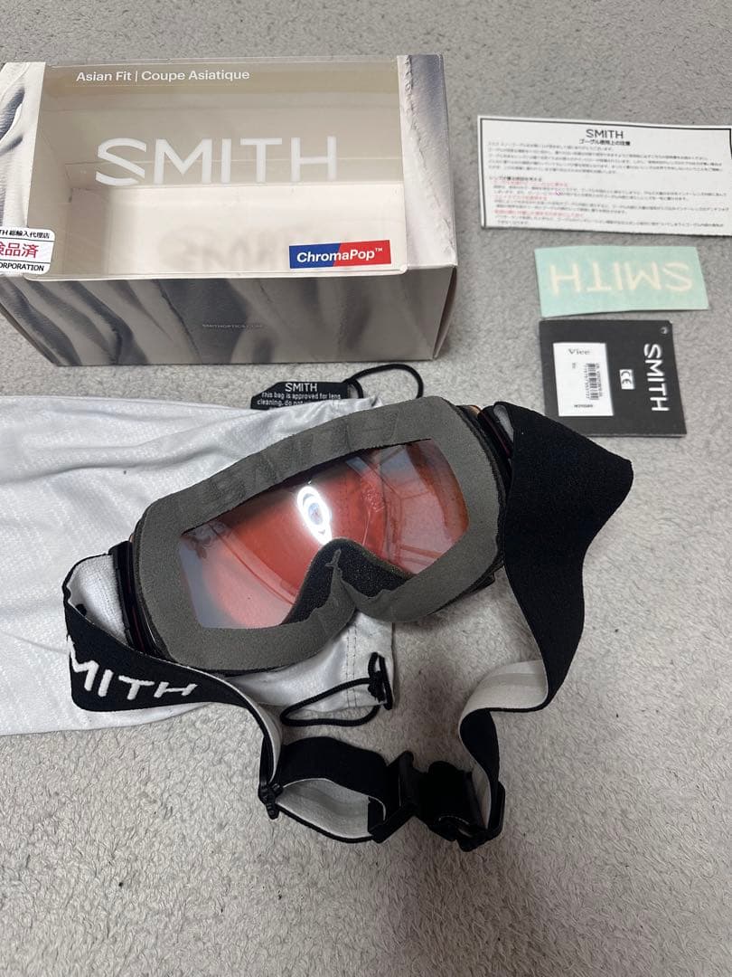 スキー・スノーボードアクセサリー SMITH VICE (CP STORM ROSE FLASH)