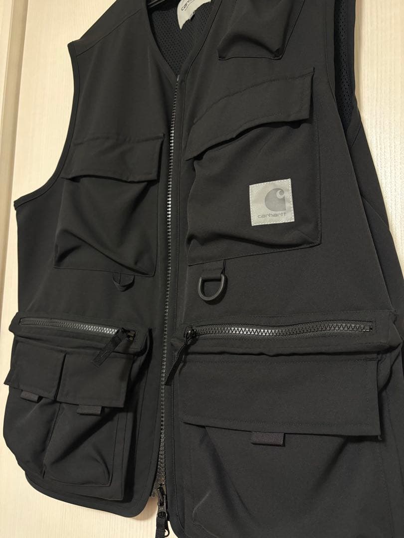 【美品】カーハートWIP ベスト　フィッシング　タクティカル