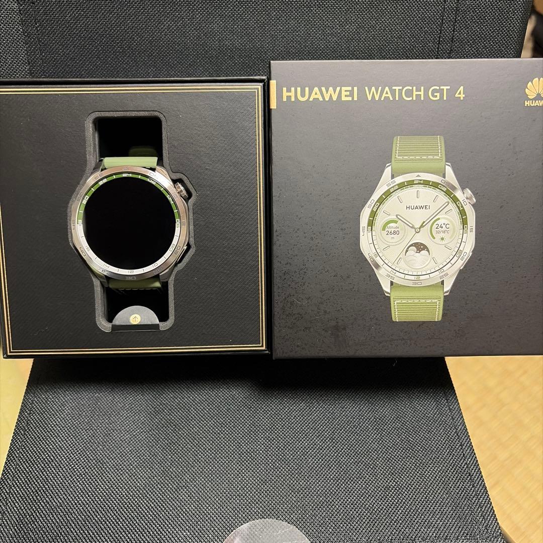ＨＵＡＷＥI ゴルフナビ搭載スマートウォッチ緑ＧＴ4
