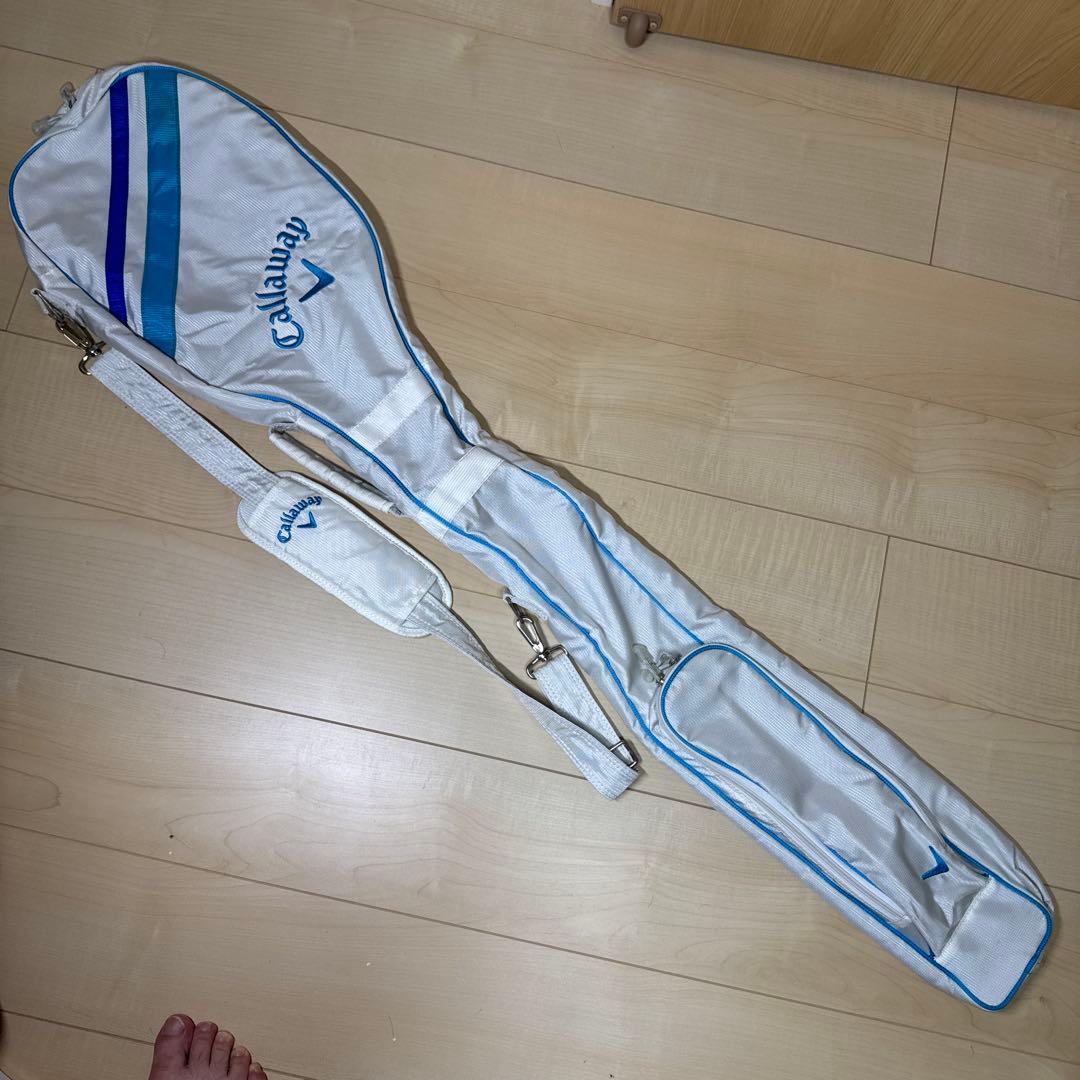 限定品　Callaway ANA ゴルフバッグ ボストンバッグ　白/青
