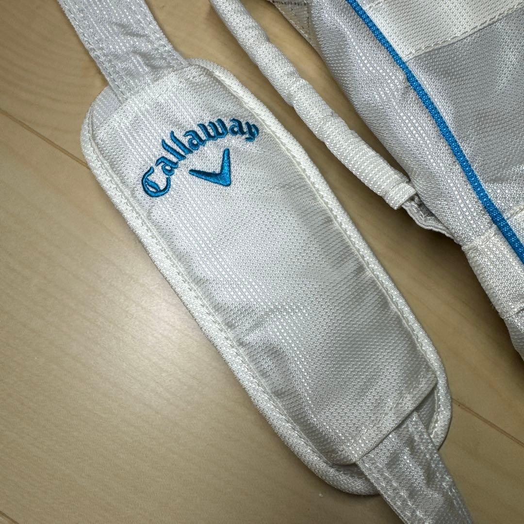 限定品　Callaway ANA ゴルフバッグ ボストンバッグ　白/青
