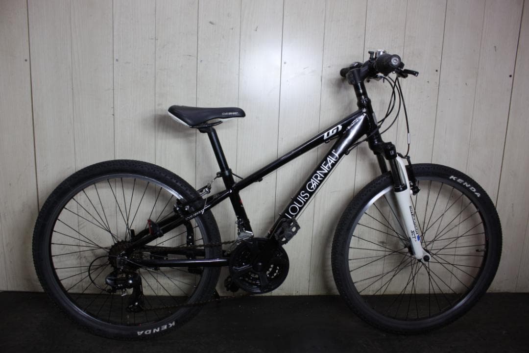 ルイガノ LGS-J24 24型 アルミ 21速 300mm本格子供用MTB 黒