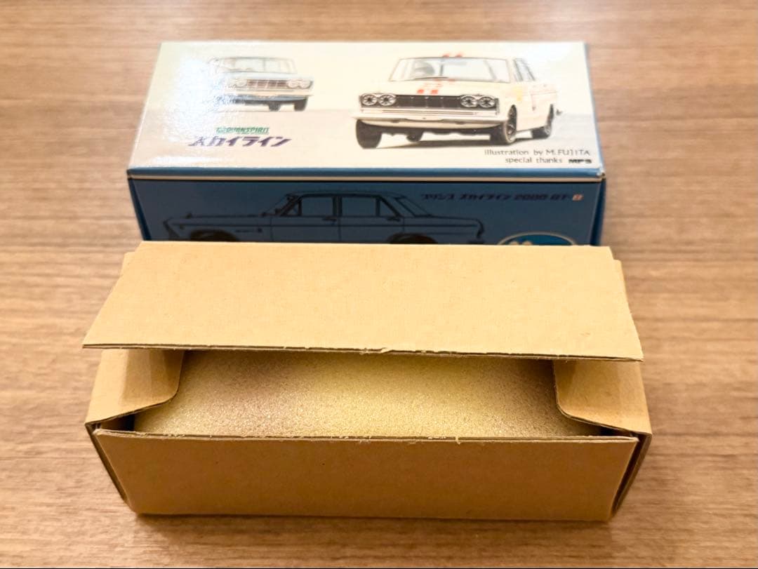 中古品 1/43 アドバンスピリット プリンス スカイライン 2000 ブルー