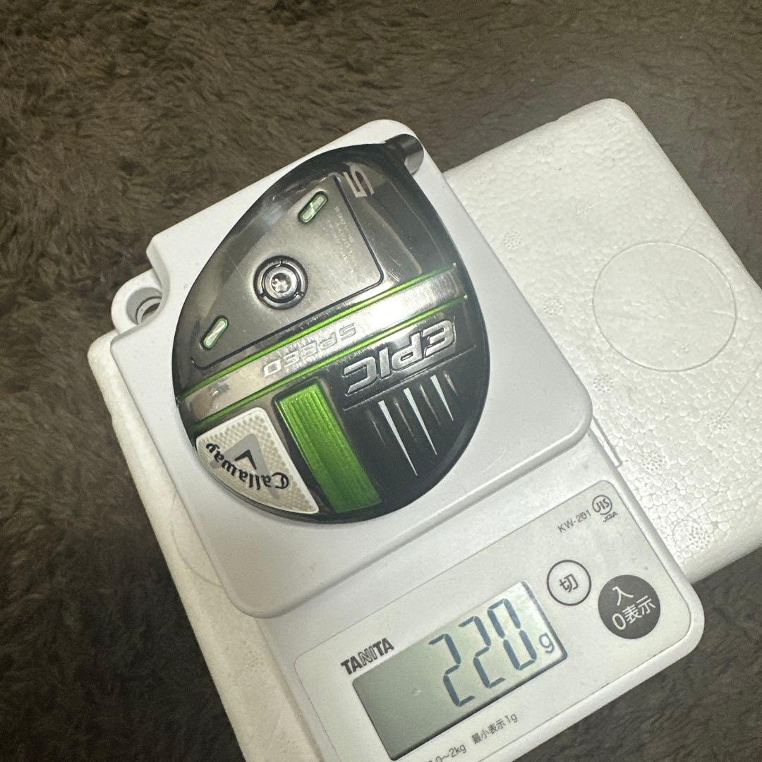 EPIC SPEED フェアウェイウッド 5W 18度　ヘッドのみ