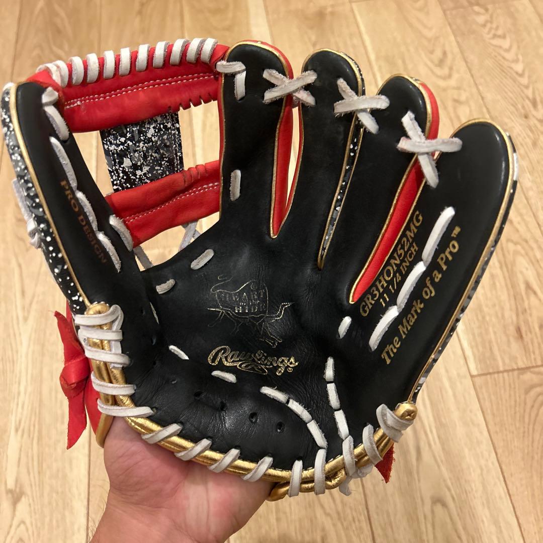 Rawlings Gold Glove Co. グローブ レッド/ブラック