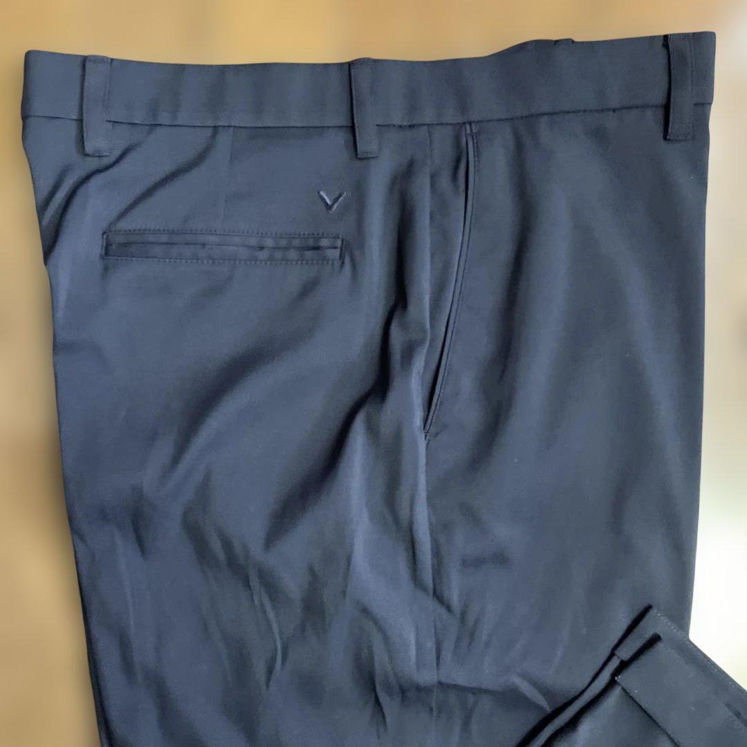 キャロウェイ　ゴルフパンツ　ネイビー　w36 ドライフィット
